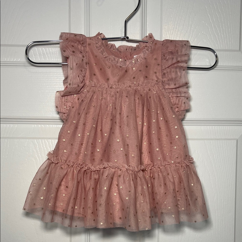 Pink Ruffled Baby Dress